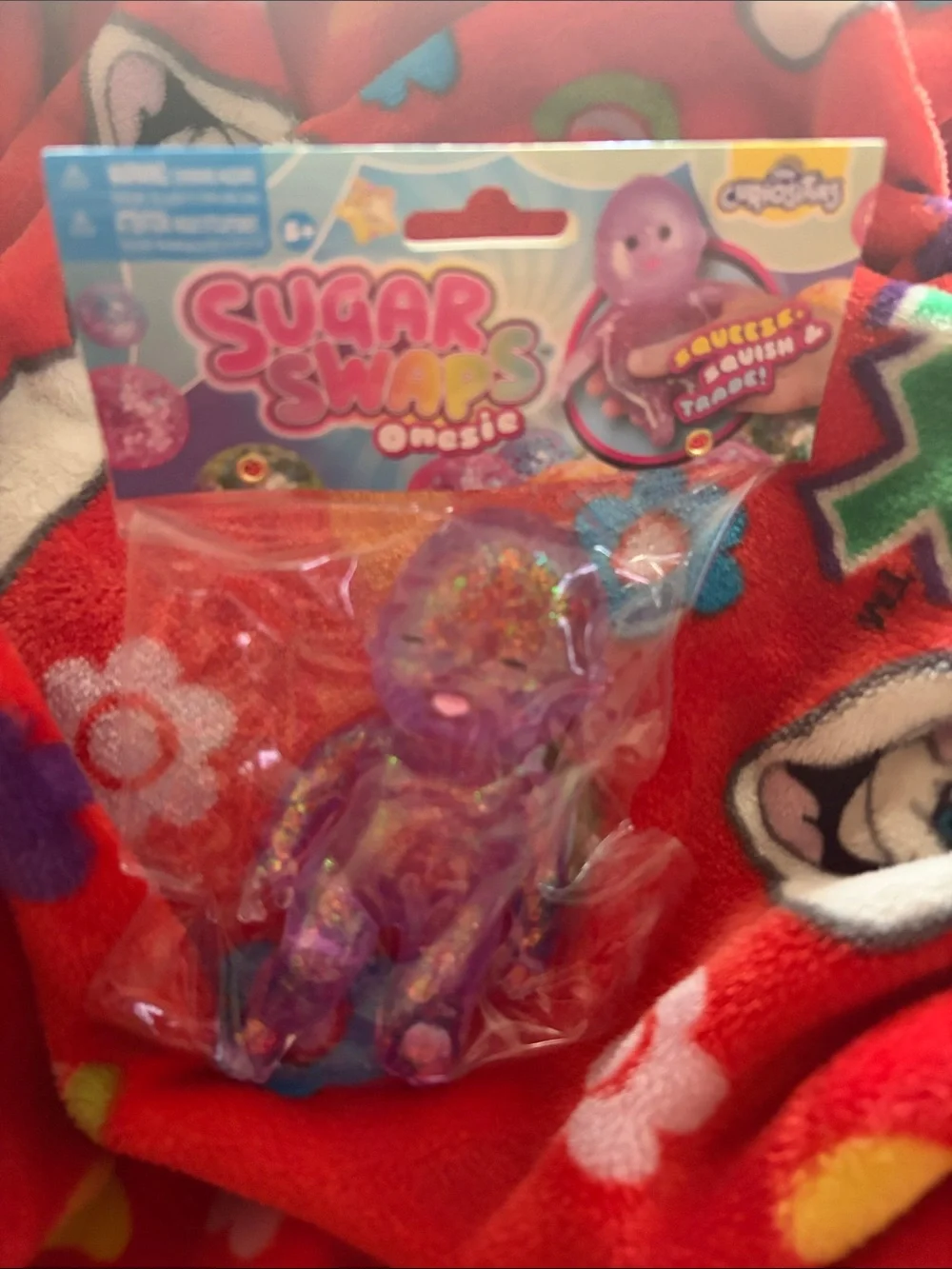 Sugar Swaps onesie viral Magic Purple Squishy baby toy NEW QUICK SHIP